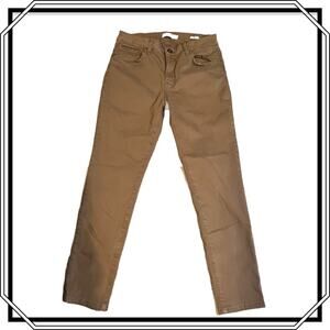 Beija Flor Audrey Ankle Pants Tan Size 8